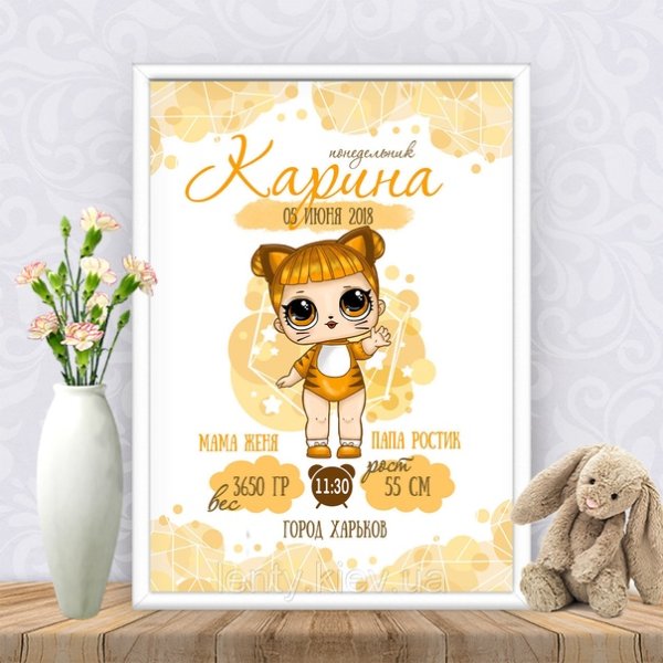 Кукла ЛОЛ для метрики