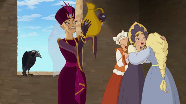 Три богатыря и Шамаханская царица мультфильм 2010