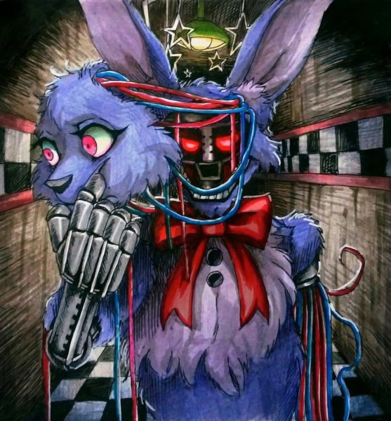 Бонни FNAF арт