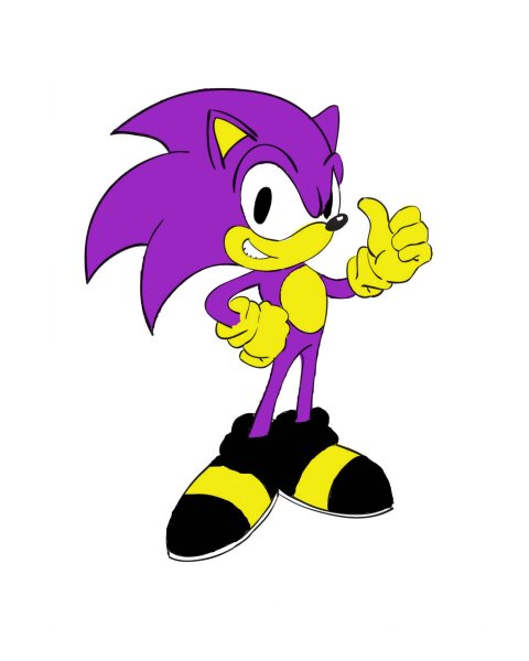 Фиолетовый Sonic