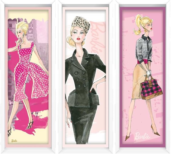 Ретро плакаты Барби