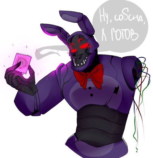 Бонни FNAF арт