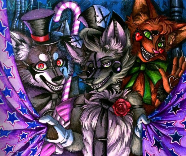FNAF Art by Мизуки