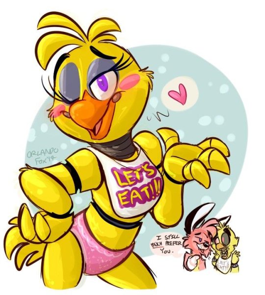 FNAF Art чика