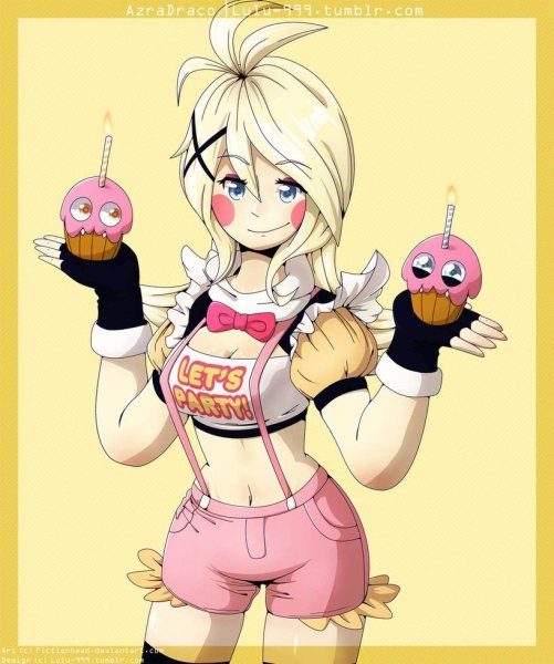 FNAF Art чика