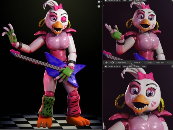FNAF 9 чика
