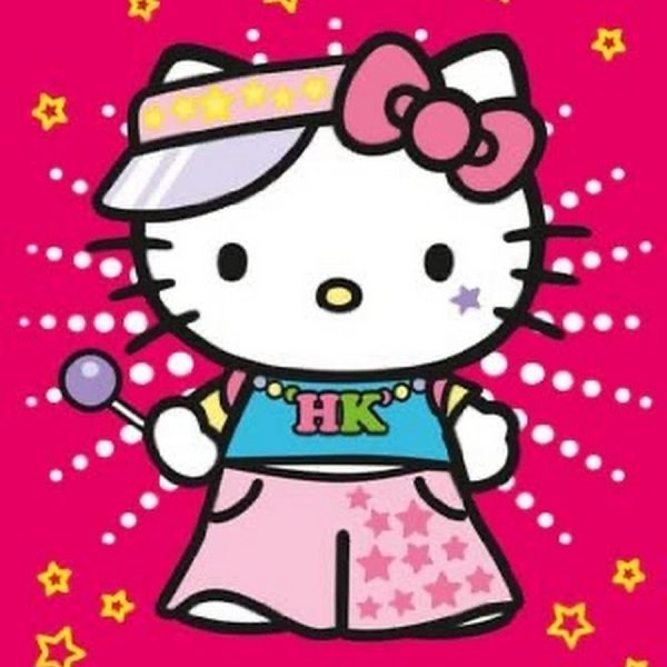 Плакаты с hello Kitty и Мелоди