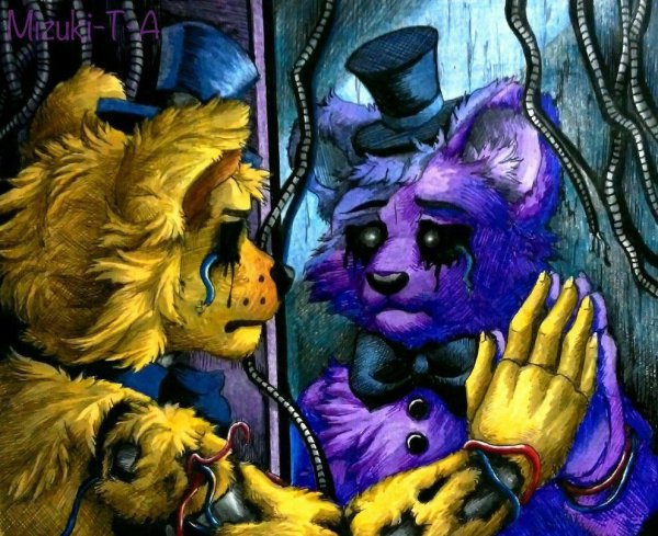 Mizuki t а FNAF Голден Фредди