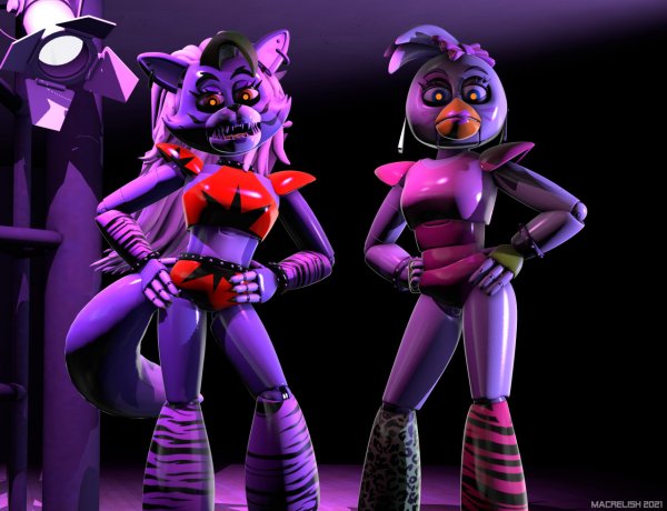 FNAF Security Breach Roxanne Wolf