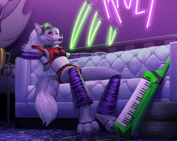 FNAF Security Breach Рокси