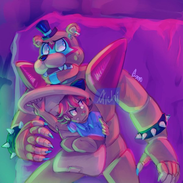 FNAF Security Breach Грегори