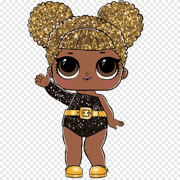 Кукла ЛОЛ Queen Bee глиттер