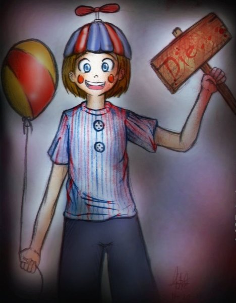 FNAF 2 балун бой