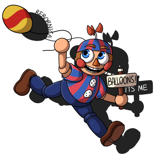 FNAF 2 балун бой