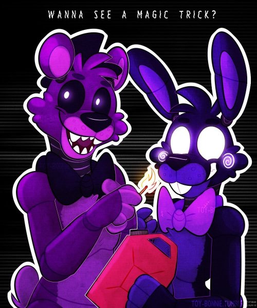 Бонни FNAF арт