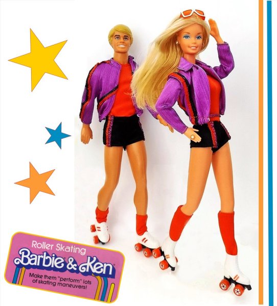 Барби Roller Skating 1980