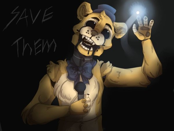 GRAWOLFQUINN FNAF Голден Фредди