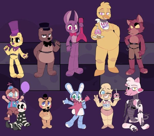 GRAWOLFQUINN FNAF Голден Фредди