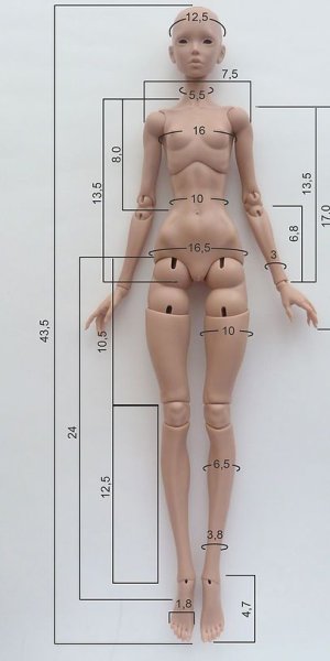 Шарнирная кукла БЖД BJD Zora