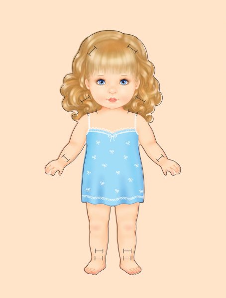 Кукла для одевания