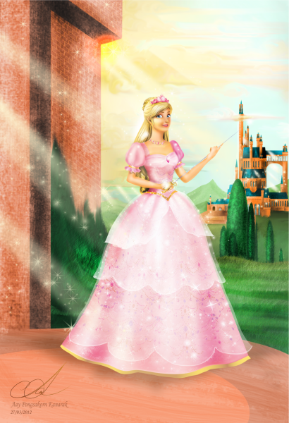 Барби принцесса и нищенка арт