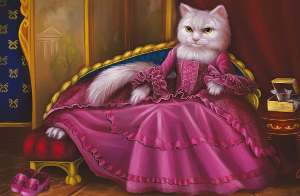 Кошка графиня картина