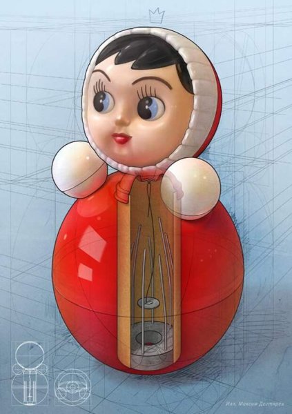 Ванька встанька внутри