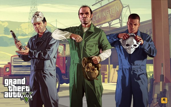 GTA 5 Майкл Тревор Франклин