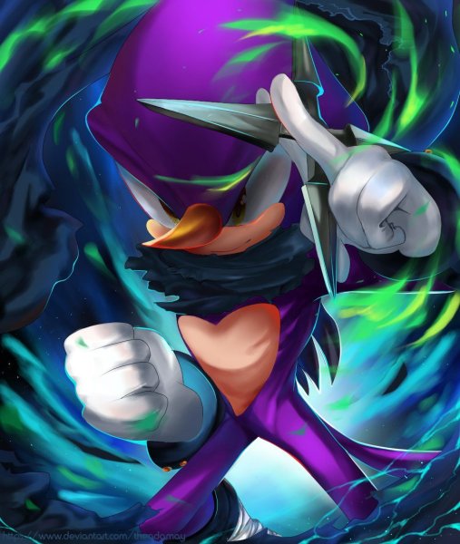 Espio the Chameleon Art