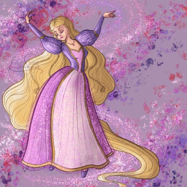 Barbie: принцесса Рапунцель