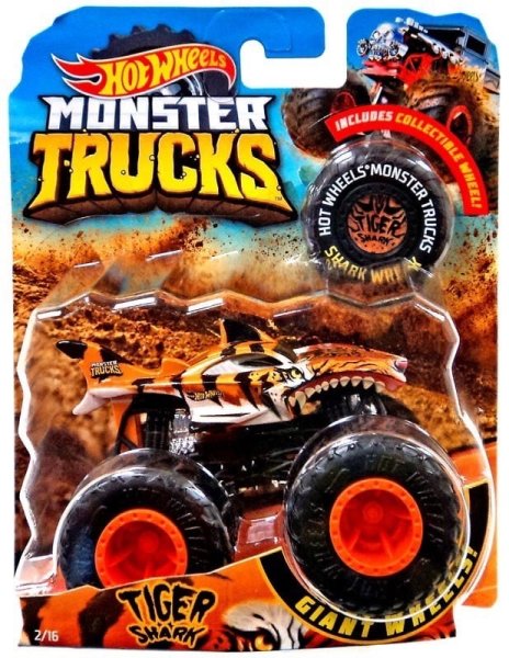 Hot Wheels Monster Truck акула