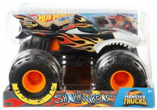Машинка hot Wheels Monster Trucks Shark wreak