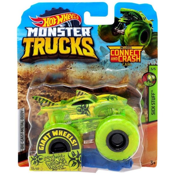 Hot Wheels Monster Truck Shark wreak