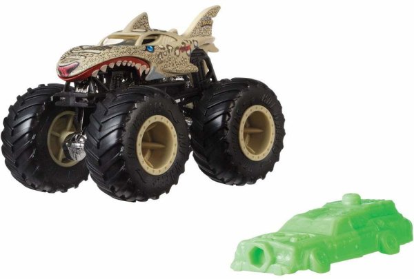 Hot Wheels Monster Trucks леопард Шарк