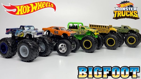Монстр-трак бигфут hot Wheels