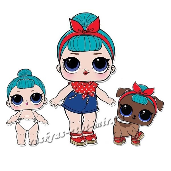 Рисунки семейки ЛОЛ
