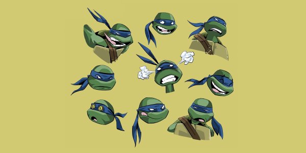 Леонардо TMNT 2012