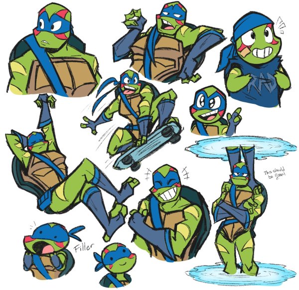 Леонардо 2018 rottmnt