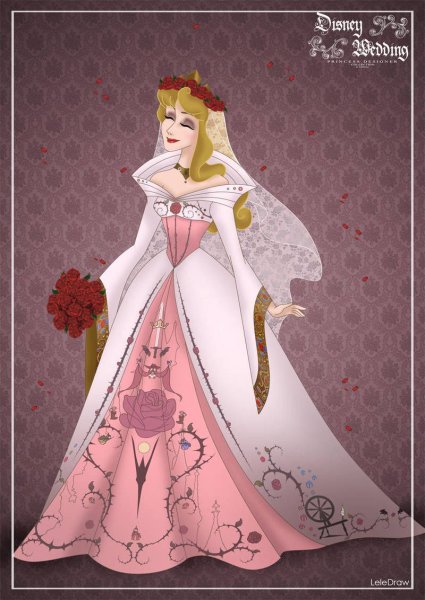 Платье принцессы Авроры Дисней