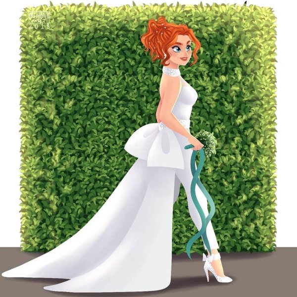 Принцессы Disney Мерида платья