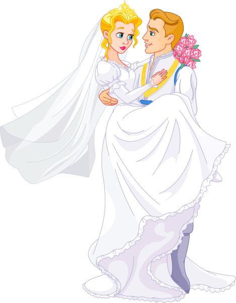 Сказочный жених с невестой