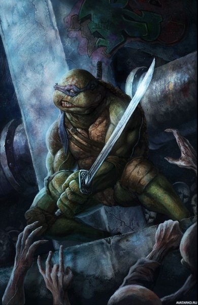 Леонардо черепашка ниндзя TMNT