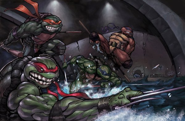 TMNT Микеланджело