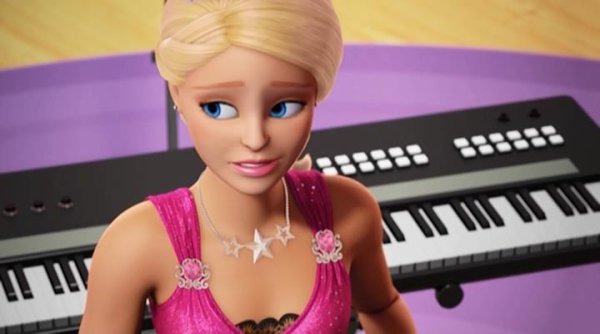Барби рок-принцесса мультфильм
