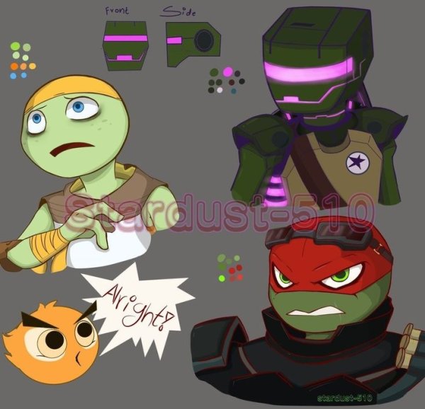 TMNT 2012 апокалипсис