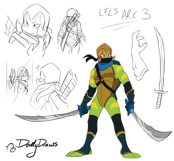Like father like son TMNT Leo