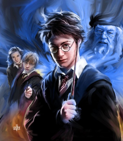 Картина по номерам Гарри Поттер