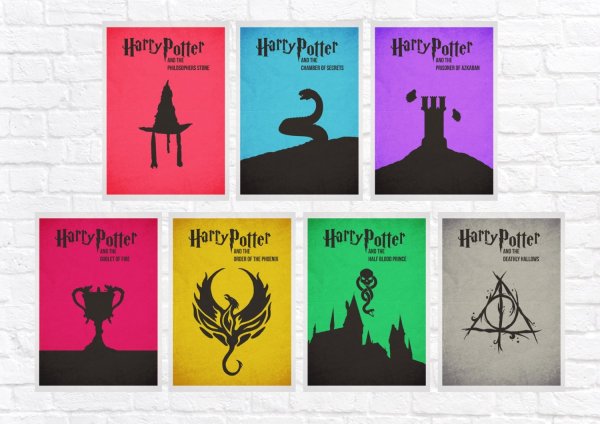 Постеры на стену в стиле Гарри Поттера