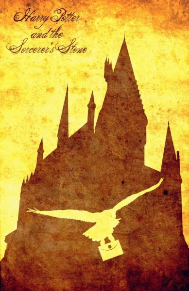 Постер плакат Гарри Поттер Хогвартс