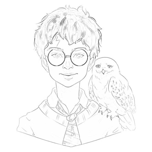 Гарри Поттер для срисовки